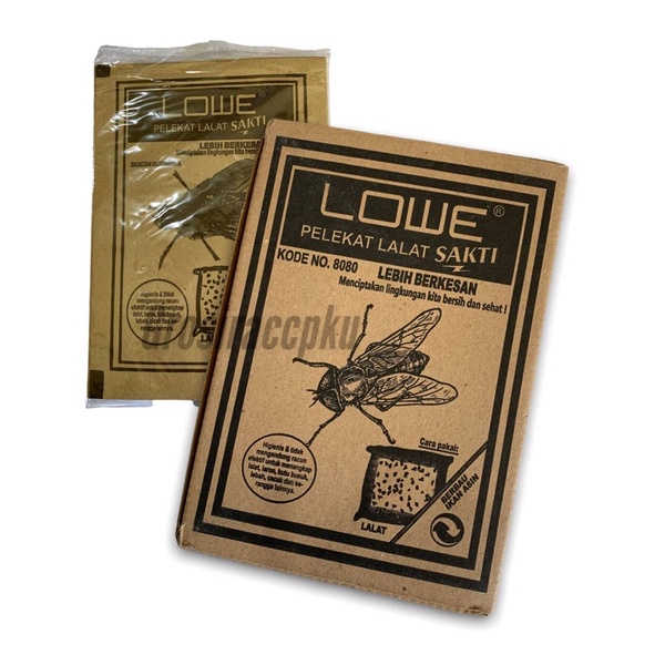 

Lem Lalat Lowe isi 10 Lembar