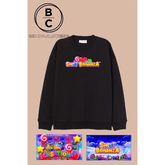 Sweater Crewneck Slotter Sweet Bonanza