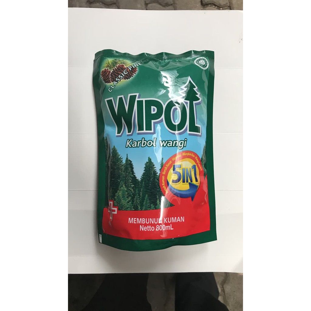 Wipol Karbol Wangi 780ml 780 ml / Hijau Refill Refil Grosir Dus