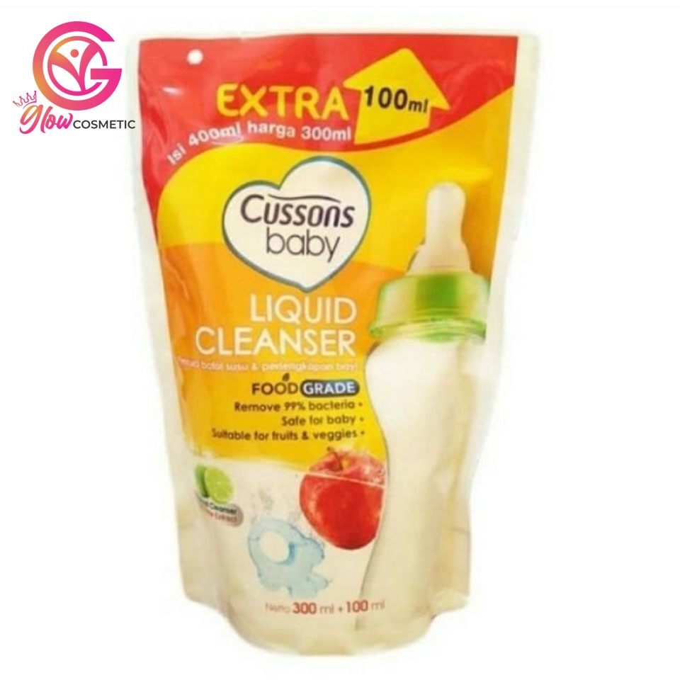 CUSSONS BABY LIQUID CLEANSER EXTRA  300ML + 100ML