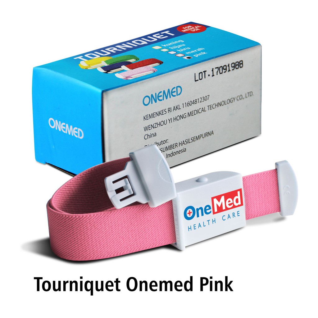 Tourniquet Onemed Warna Pink