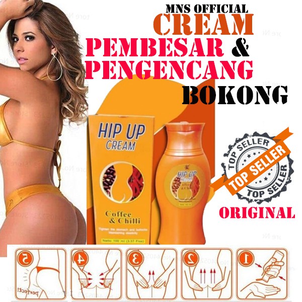 HIP UP SYB PEMBESAR PENGENCANG PANTAT &amp; PAHA 100% BPOM PEMBESAR BOKONG WANITA