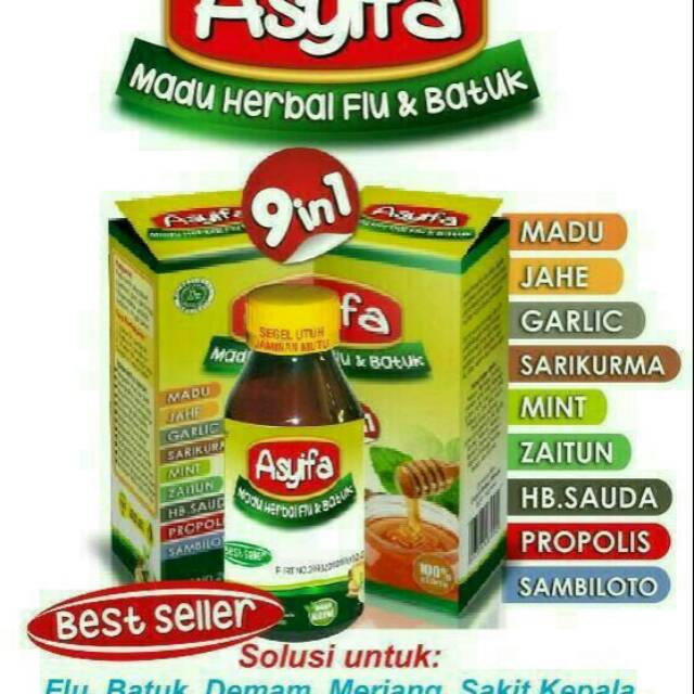 madu flu dan batuk asyifa