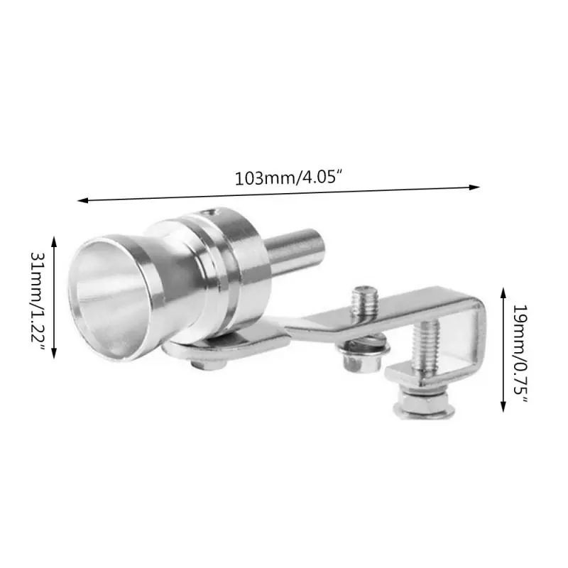 Penyiul Turbo Suara Palsu Knalpot Mobil - Fake Turbo Whistler Exhaust