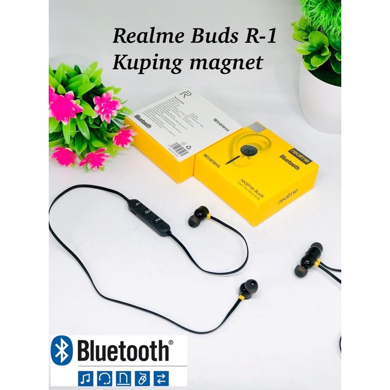 BLUETOOTH REALME  BUDS BL-R2 SPORTY NEW 2022 HEADSET IN EAR WIRELLESS EARPHONE