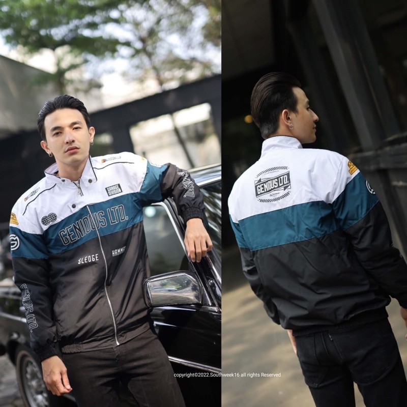 SOUTHWEEK | Nascar Jacket Motowear Racing Addiction - Jaket Motor Pria/Wanita-GENIOUSxSOUTHWEEK