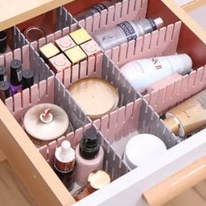 

Sekat Laci Organizer SET ISI 4PCS Pembatas Laci atau Partisi Laci