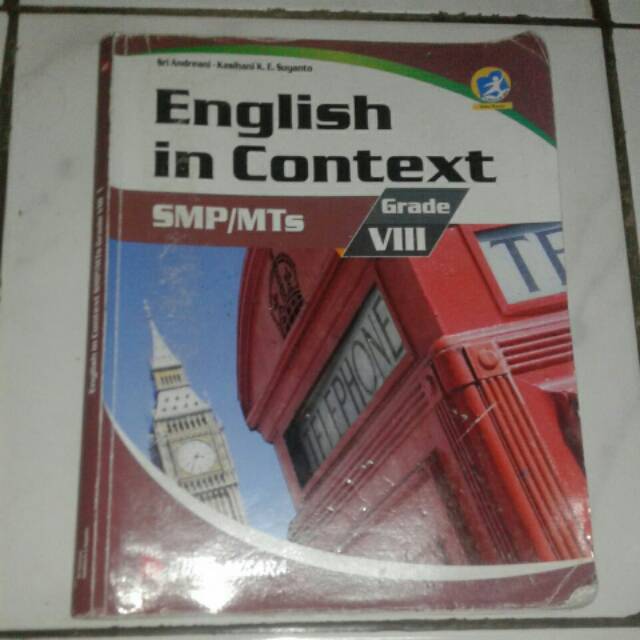 English in context kelas VIII