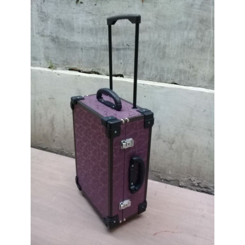 BEAUTYCASE MINI 42CM TROLI DALAM BISA DIBAWA MOTOR