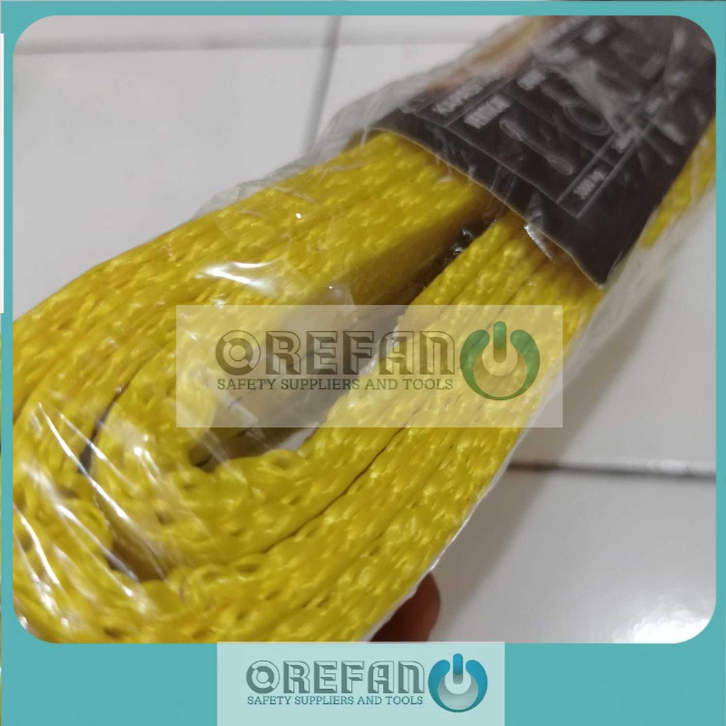WEBBING SLING BELT 3TON X 3METER LIFTING SLINGS WEBING 3T X 3M GOSAVE-5