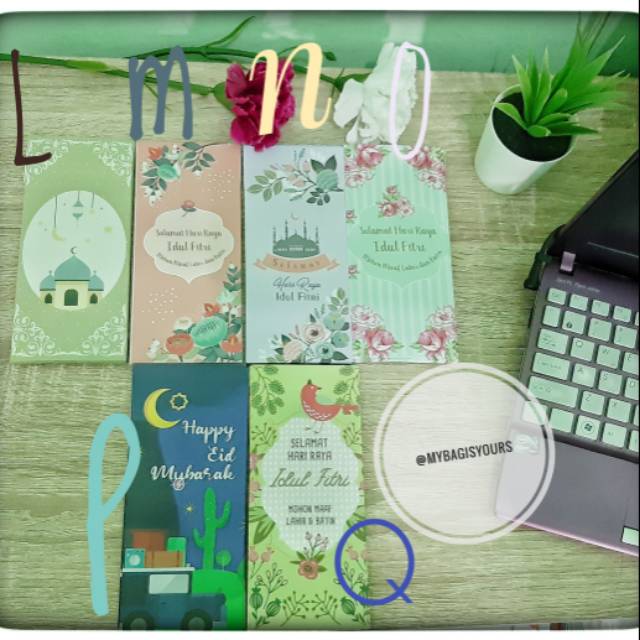 

Amplop lebaran isi 10 doff motif manis