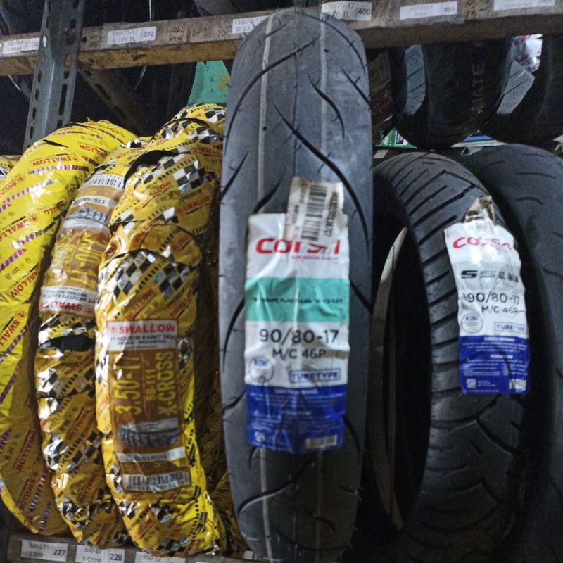 Ban Corsa 90/80-17 Terminator  Non tubeless Ban Motor Ring 17