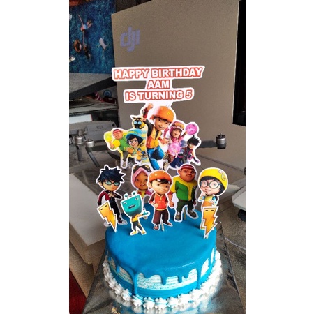 

kue ultah / ulang tahun boboiboy