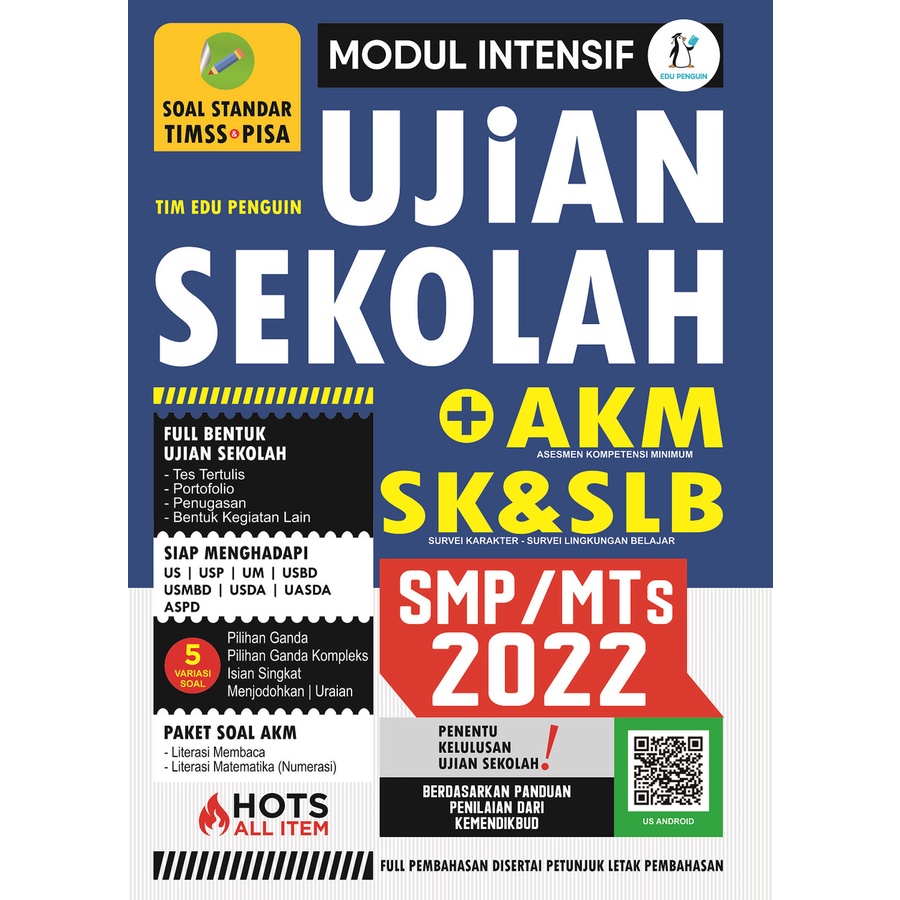 MODUL INTENSIF UJIAN SEKOLAH + AKM SMP/MTs 2022