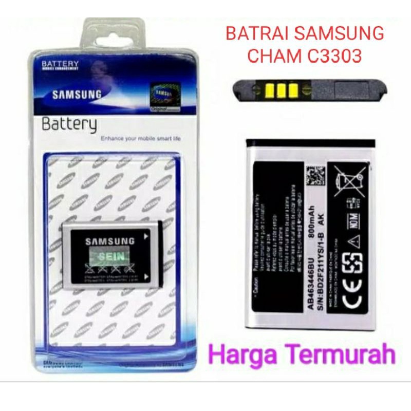 BATERAI SAMSUNG CHAM C3303 baterai baterai Samsung