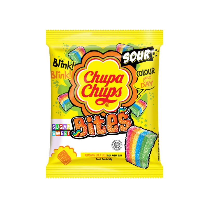 

Chupa Chups Sour Bite Fruits 56 gram