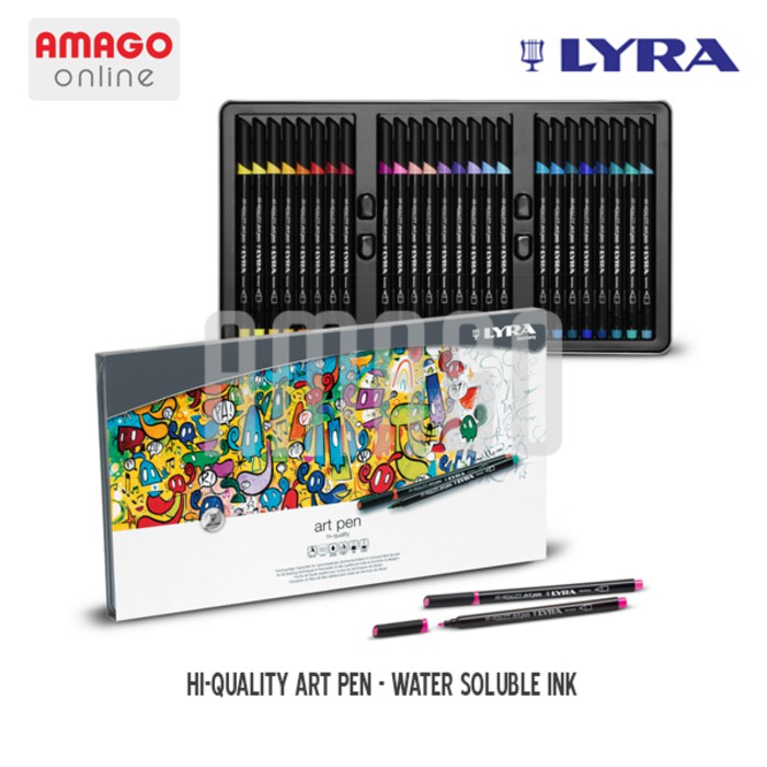 LYRA ARTPEN - METAL BOX - 50 PCS - 6751500