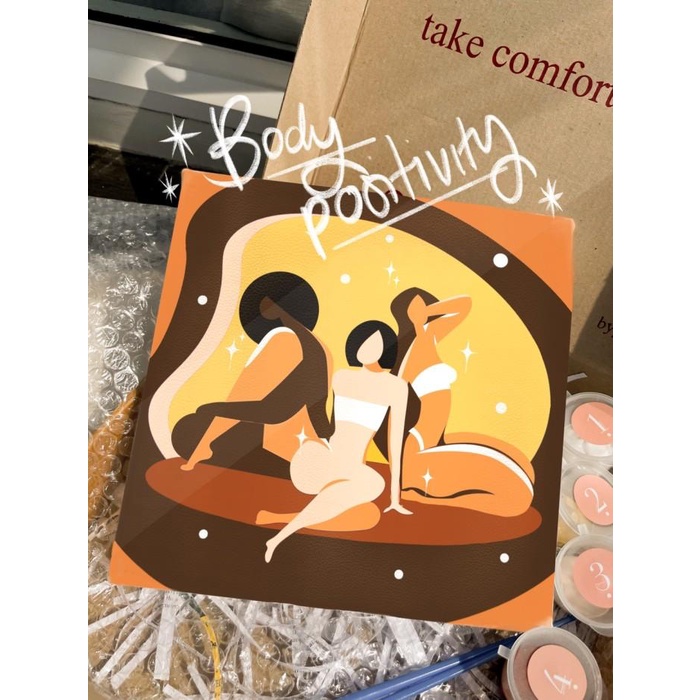 

Kanvas | Paint By Number [Meaning] | Bypainters | Painting Set | 20X20Cm Canvas