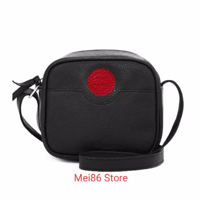 Mei86 / Enida / Loulou London Enida Black Tas Selempang Wanita
