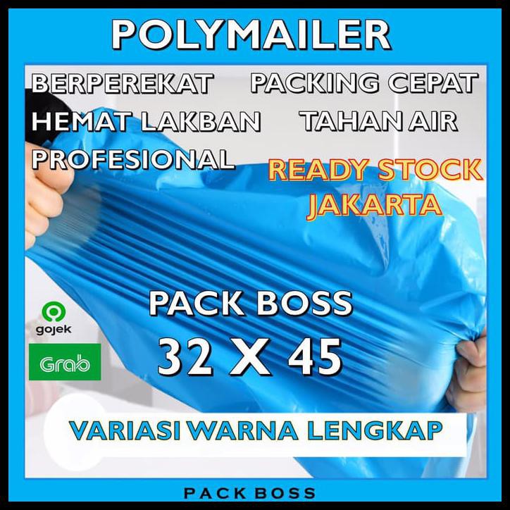

Buruan Serbu Polymailer Biru Premium 32 X 45 (+/-100 Lembar) Plastik Jne Praktis