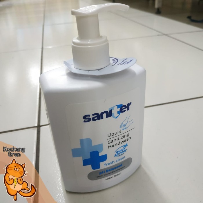 Jual SANITER HANDWASH PUMP Sabun Cuci Tangan Shopee Indonesia