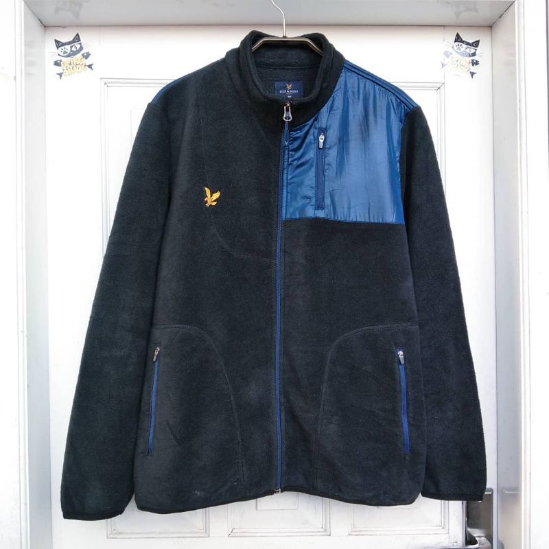 Jaket Fleece Lyle & Scott Second Original