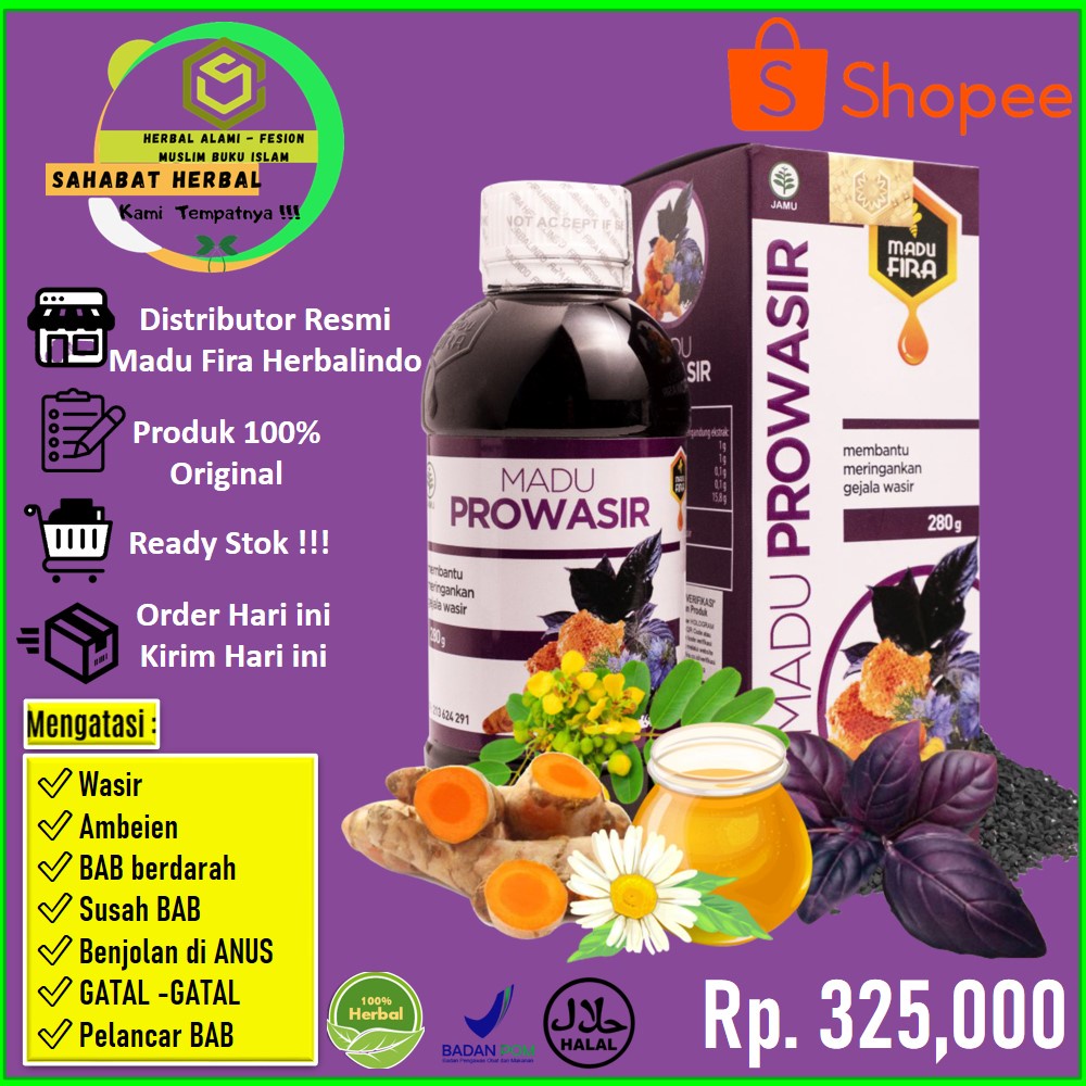 Madu Prowasir Obat Herbal Ampuh Atasi Ambeien Wasir dan Melancarkan BAB Mengatasi BAB Berdarah Madu 