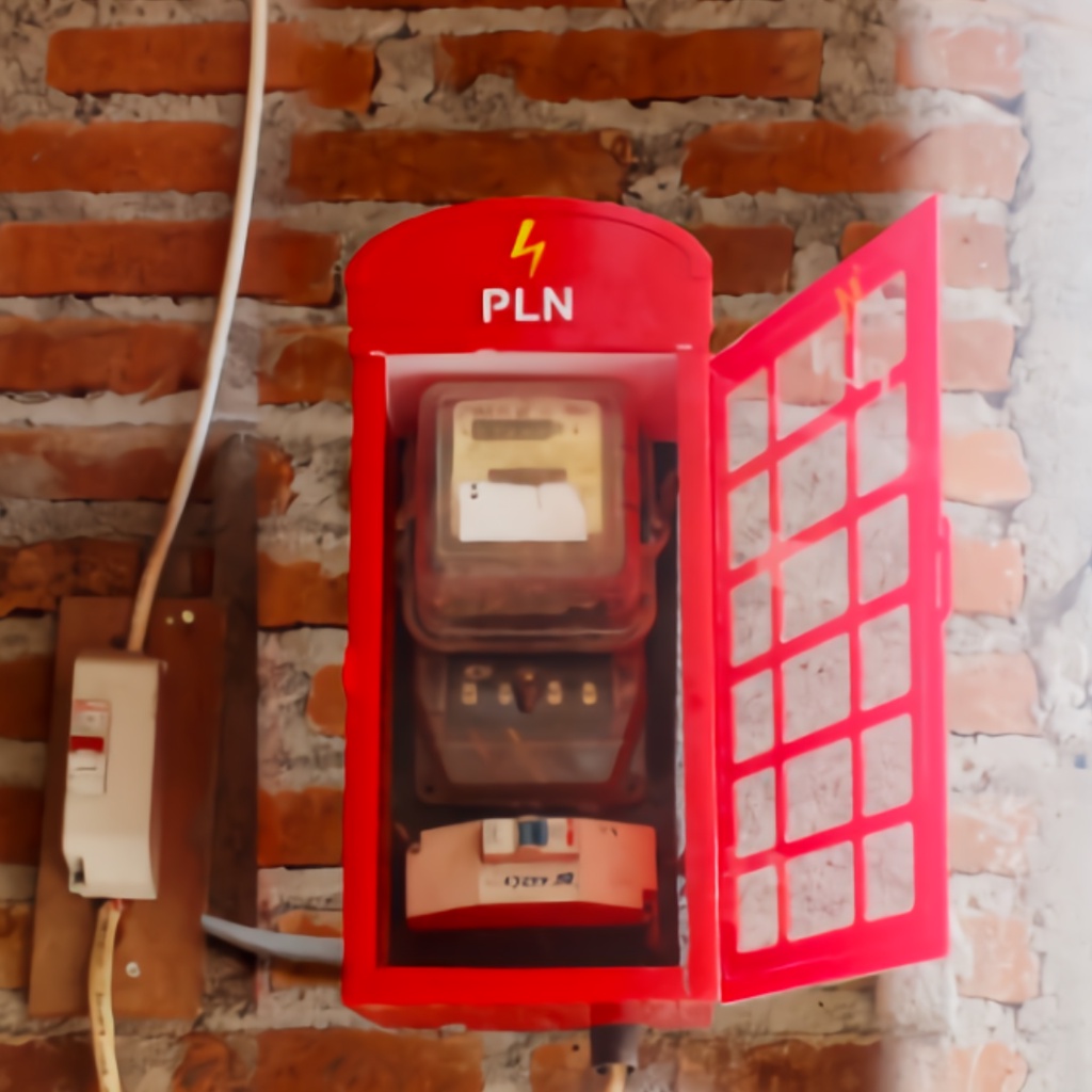 Box Meteran Listrik PLN Pascabayar Bahan Acrylic