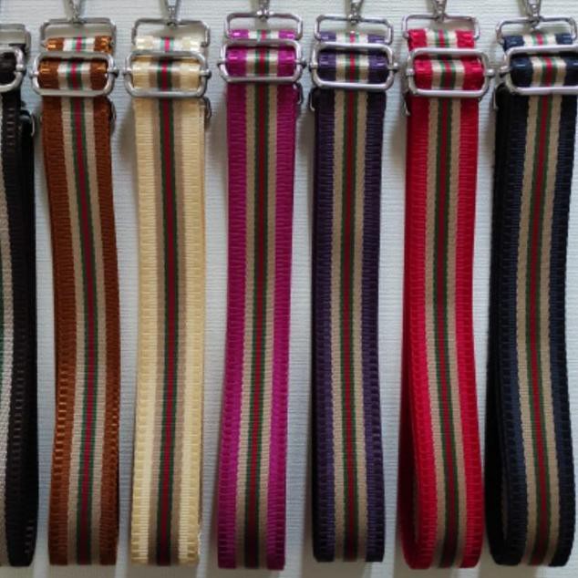 ♟ Tali Tas Gucci Import / Strap Bag / Tali Tas Selempang - Pink ✤