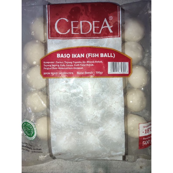

Cedea Fish Ball 500 Gr