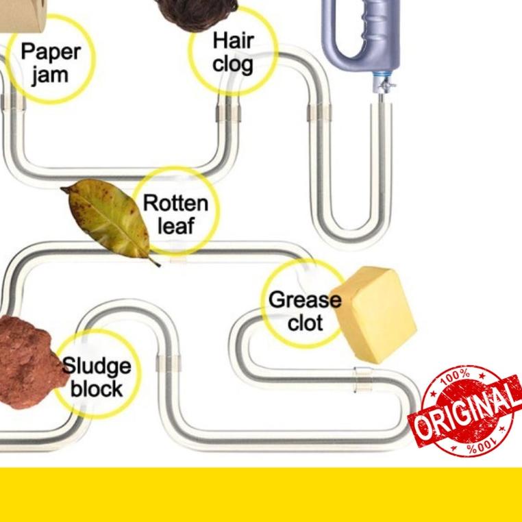 ELEAF Pembersih Saluran Pipa Air / Pipe Tersumbat mampet - REMOVER PIPE CLEANER DAN KUALITAS OKE!