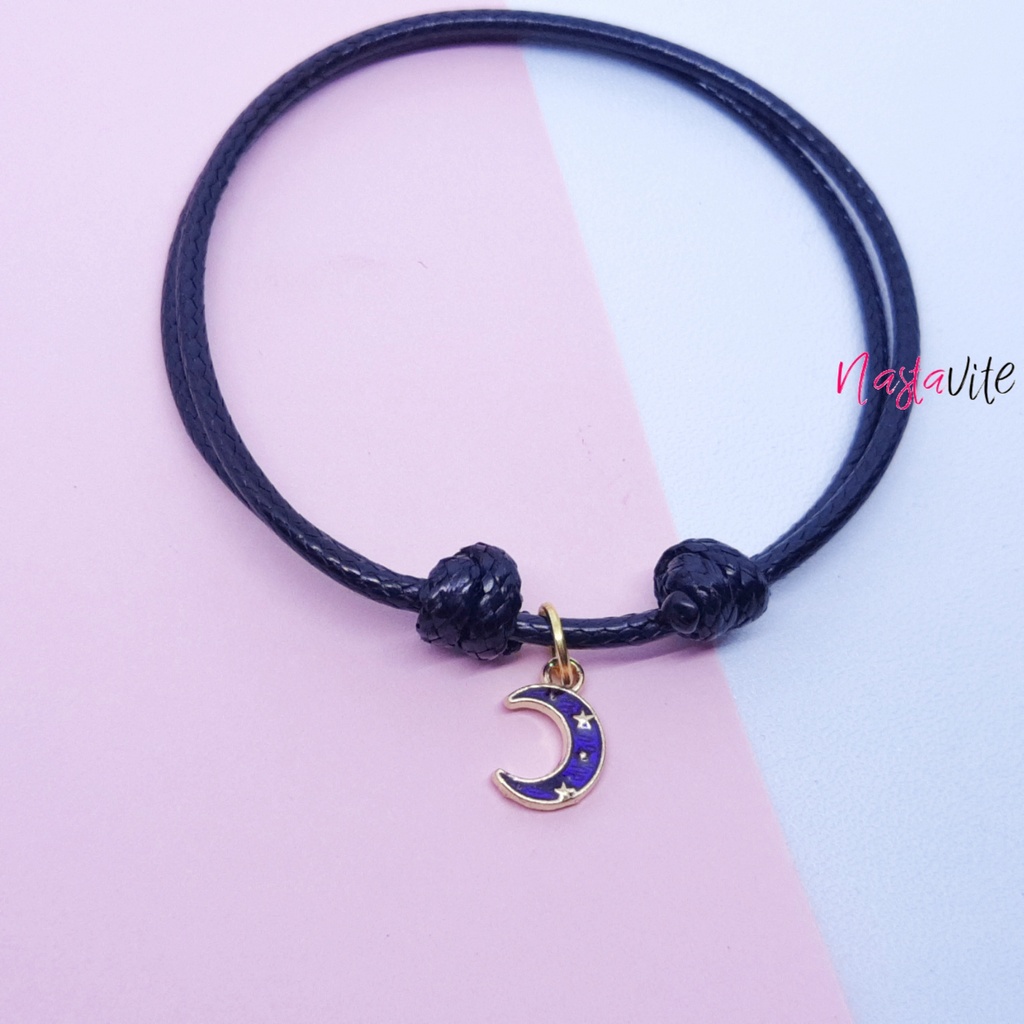 Gelang Couple Sahabat Pacar Bestie 4 Bulan Bintang Murah