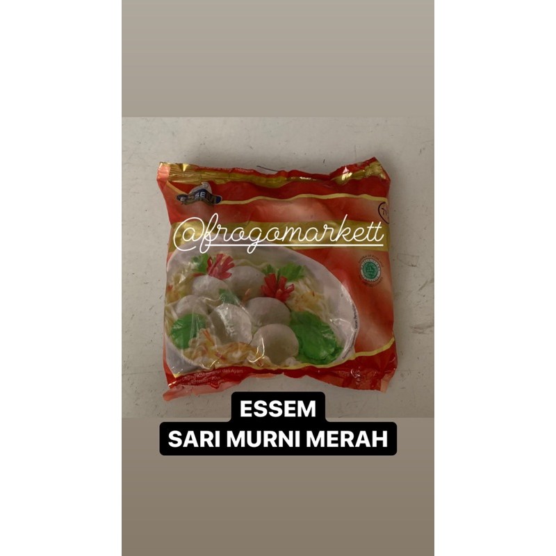 Baso Sapi Essem Sari Murni Merah, Kuning, Polos