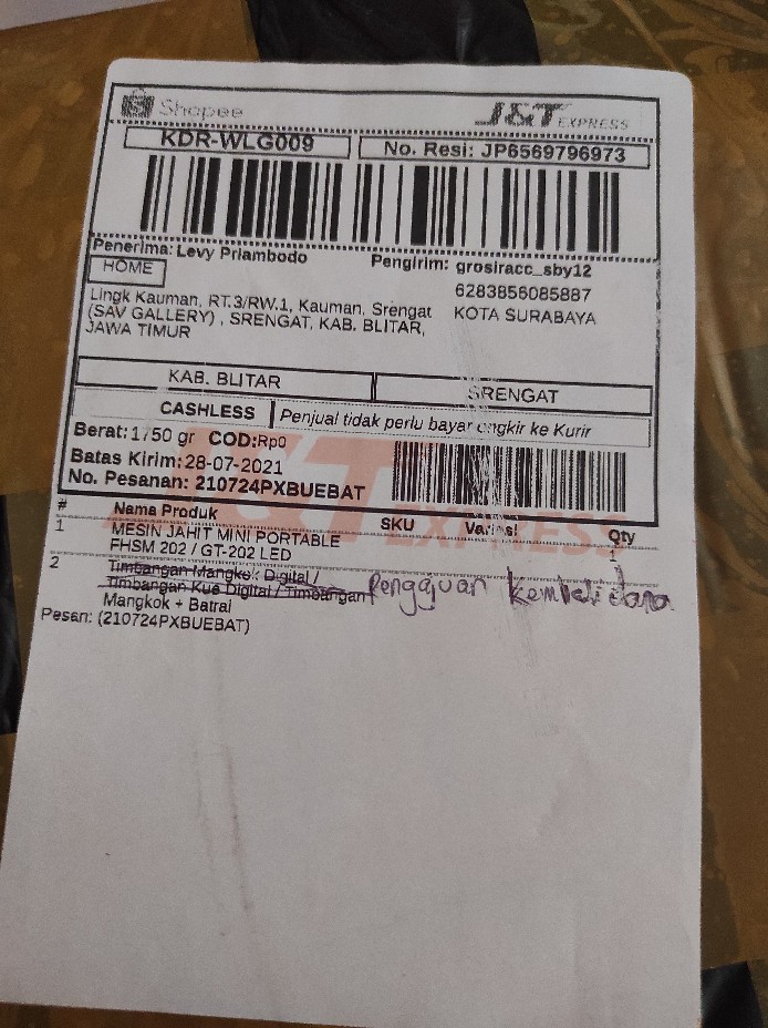 Timbangan Mangkok Digital / Timbangan Kue Digital / Timbangan Mangkok + Batrai