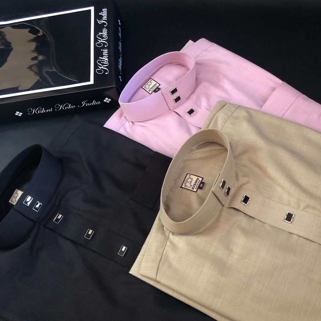 GAMIS PRIA KISHNI LENGAN PENDEK MUSLIM KOKO INDIA