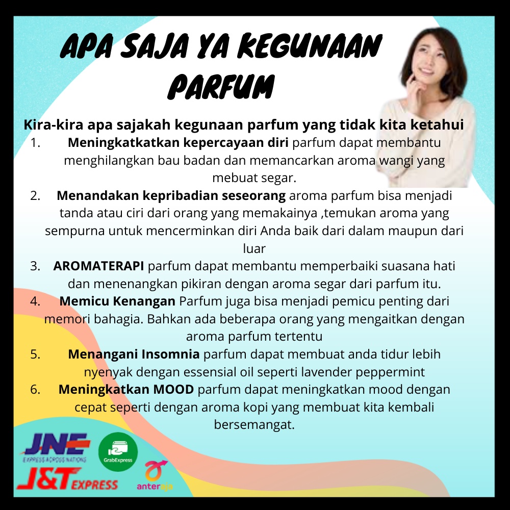 Parfum Parfume Perfume Minyak Wangi Wanita Farfum Non Alkohol Tahan Lama Isi Ulang Refill