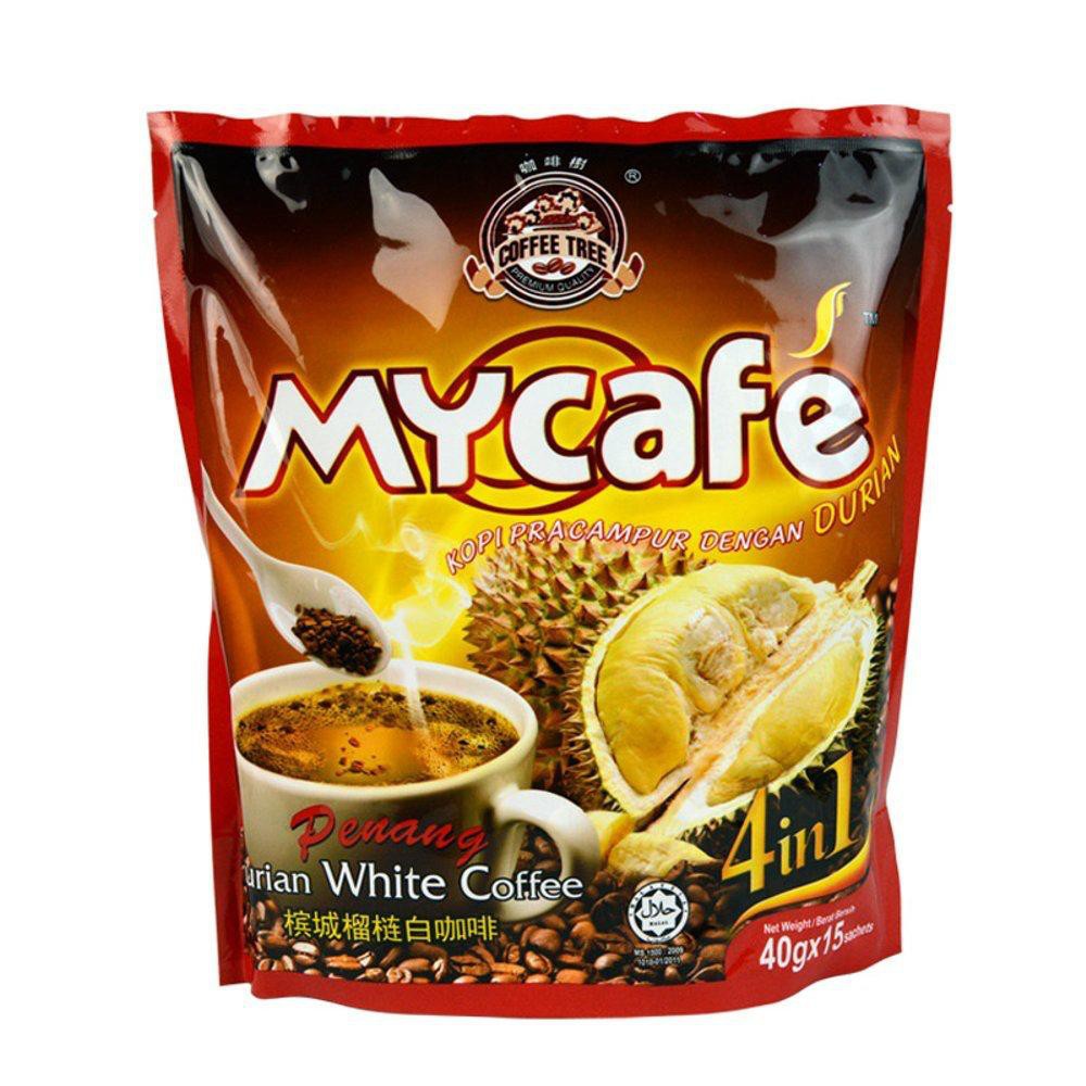 

MyCafe Durian White Coffee 4 in 1 My Cafe Kopi Durian Penang Malaysia