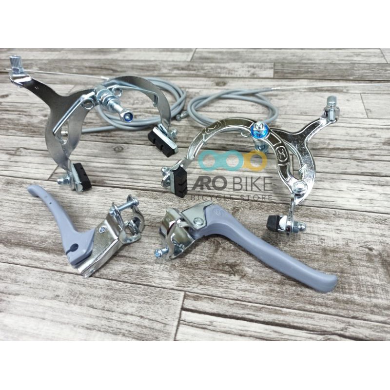 Rem bmx genio brake set handle kampas tali rem bmx u brake
