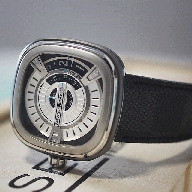 [Gunny Straps] Handmade Leather Ori Lv Graphite No Logo For Sevenfriday M1/01 M2/02 M2B/01 M3/01