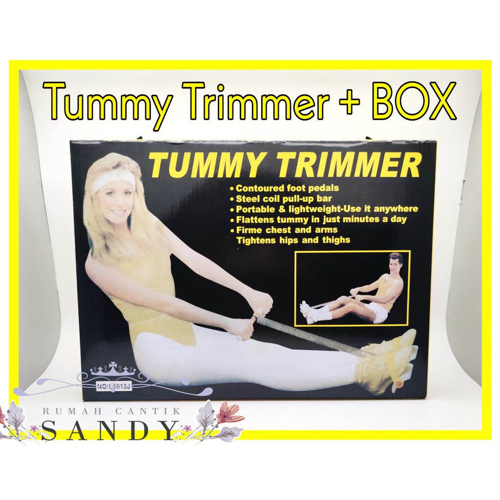 TUMMY TRIMMER / TUMY TRIMER Pengecil Perut Pembakar Lemak Alat Sit UP