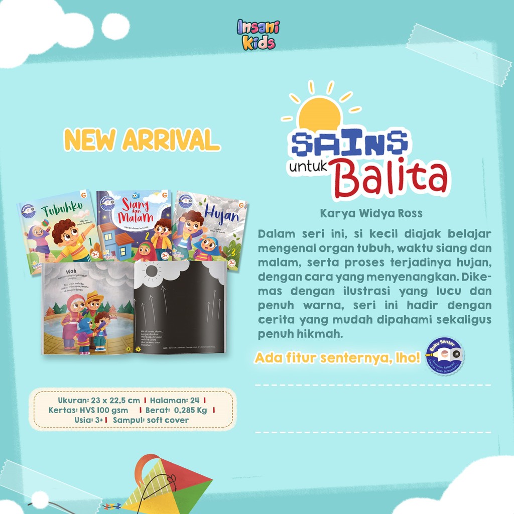 Sains Untuk Balita 3 Jilid Shopee Indonesia