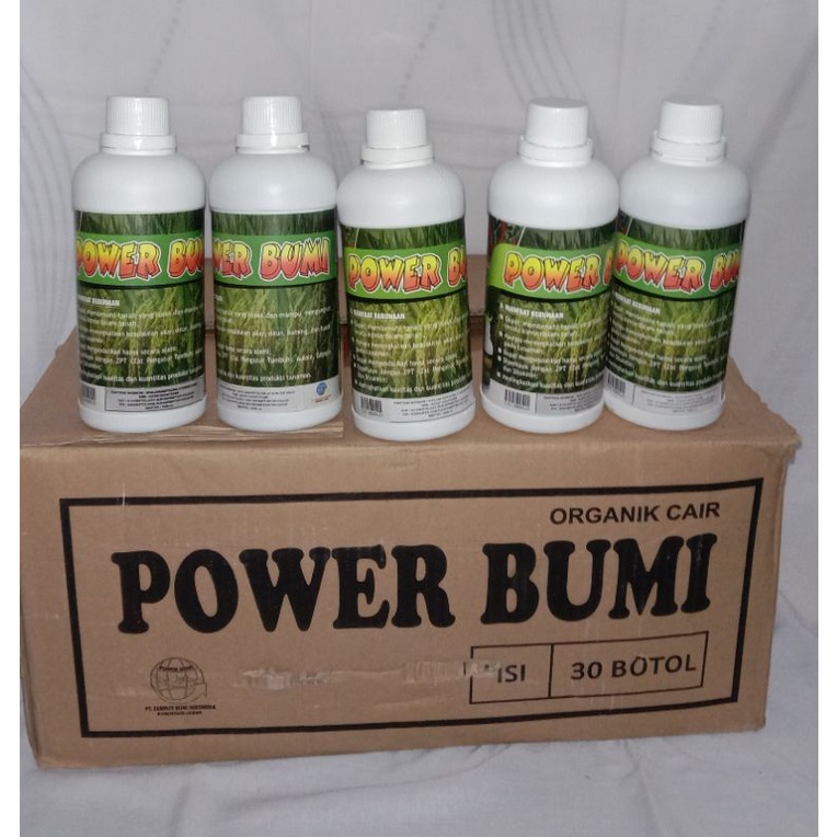 Pupuk Organik Cair Power Bumi 100% ORI 500 ml.