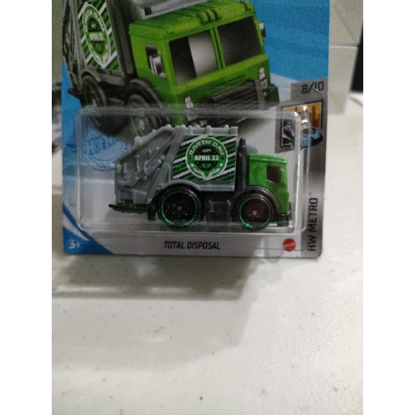 

Hotwheels Total Disposal Earth Day 2022 Green Hotwheel Hot wheels HW