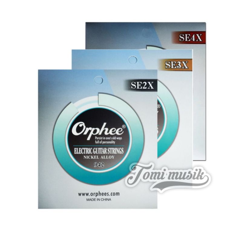 senar gitar orphee elektrik original strings nickel 1set