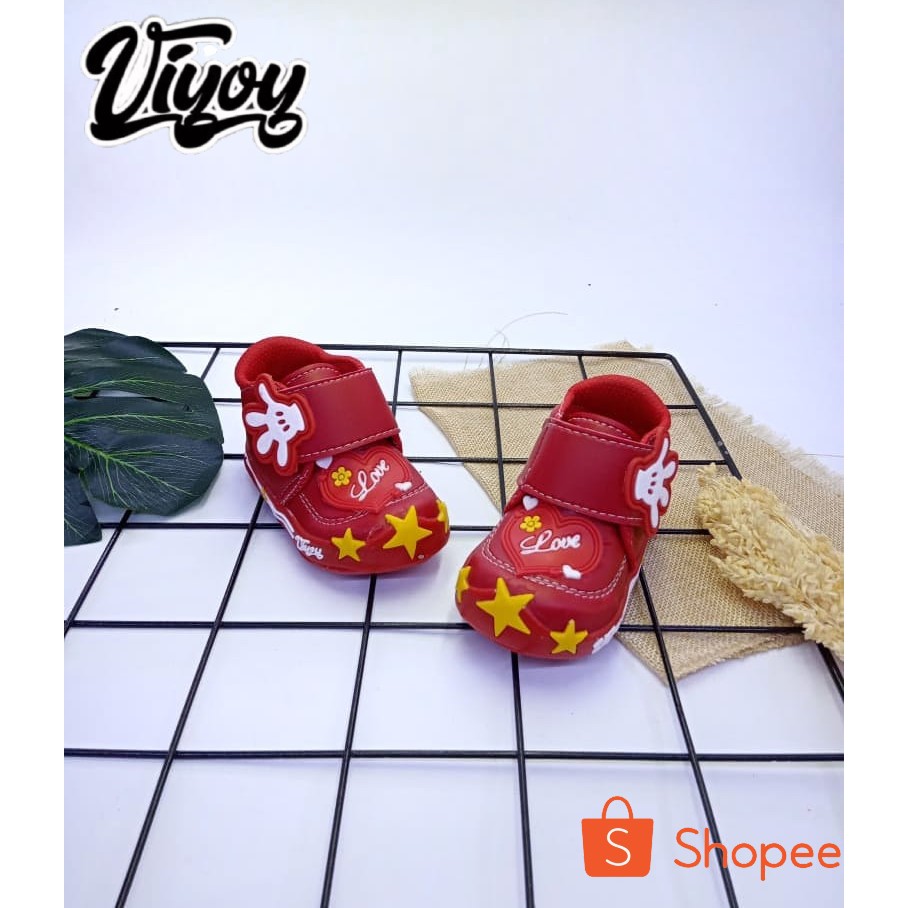 Sepatu anak Sneaker Lucu Sepatu anak Perempuan PLATERAN BUNGA Terbaru 1 - 3 thn