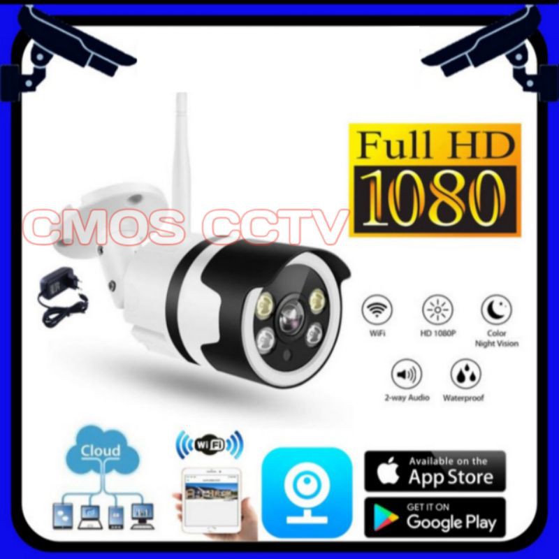 IP CAMERA V380 OUTDOOR 3MP NIGHT VISION COLORVU