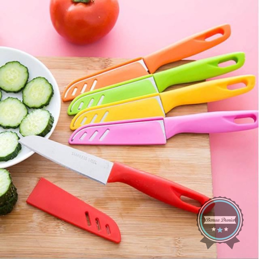 RT38 pisau knife dapur potong kupas buah sayur tajam stainless steel anti karat serbaguna BD2437