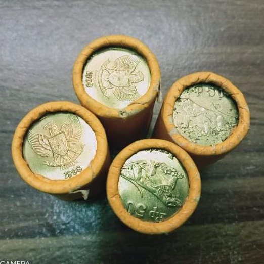 Coin 50 rp komodo thn 1998