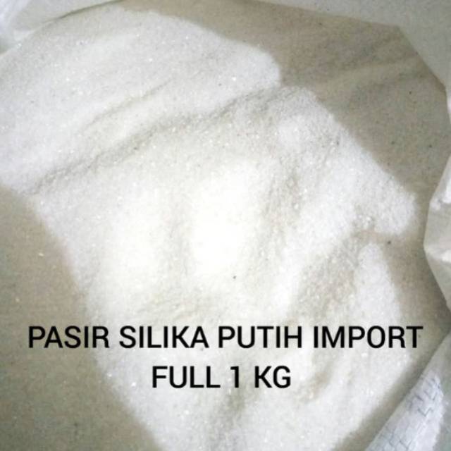 Jual PASIR SILIKA IMPORT PUTIH 1 KG UNTUK AQUASCAPE AQUARIUM Shopee