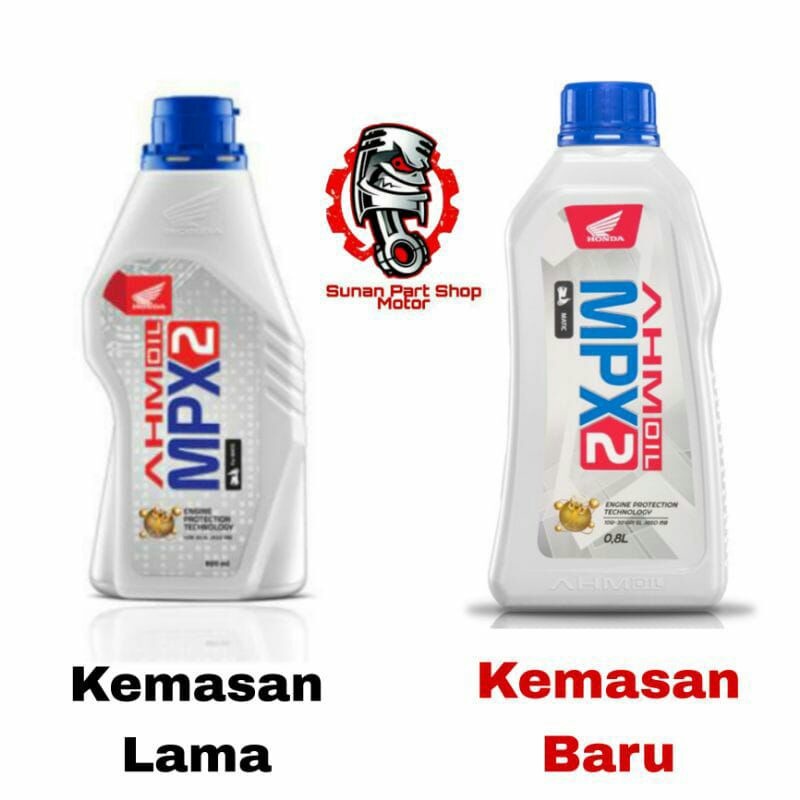 OLI AHM MPX2 10W-30 SLMB 0,8L IDE Original Resmi